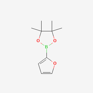 2-(2-Furanyl)-4,4,5,5-tetramethyl-1,3,2-dioxaborolane chemical structure (CAS 374790-93-9)