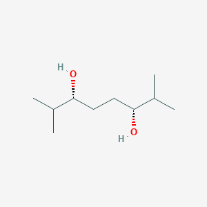 (3R,6R)-2,7-Dimethyloctane-3,6-diol chemical structure (CAS 374791-05-6)