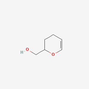 3,4-Dihydro-2H-pyran-2-methanol chemical structure (CAS 3749-36-8)