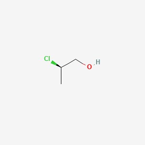 (R)-2-Chloropropan-1-ol chemical structure (CAS 37493-14-4)