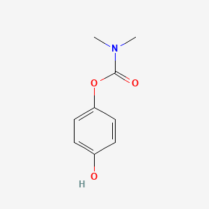 4-Hydroxyphenyl dimethylcarbamate chemical structure (CAS 37522-02-4)