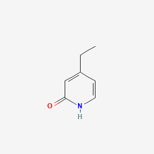 4-Ethylpyridin-2(1H)-one chemical structure (CAS 37529-91-2)