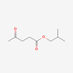 Isobutyl 4-oxopentanoate chemical structure (CAS 3757-32-2)