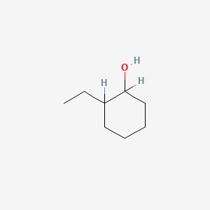 2-Ethylcyclohexanol chemical structure (CAS 3760-20-1)