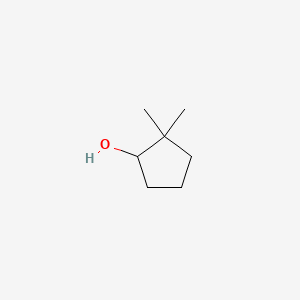 2,2-Dimethylcyclopentanol chemical structure (CAS 37617-33-7)
