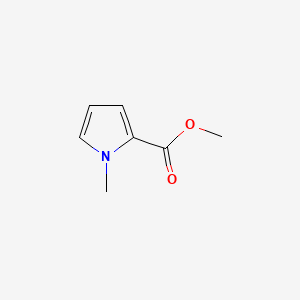 Methyl 1-methylpyrrole-2-carboxylate chemical structure (CAS 37619-24-2)