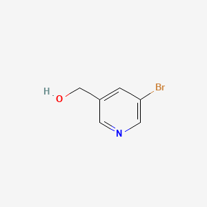 5-Bromo-3-pyridinemethanol chemical structure (CAS 37669-64-0)