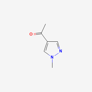 1-(1-Methyl-1h-pyrazol-4-yl)-ethanone chemical structure (CAS 37687-18-6)