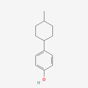 4-(4-Methylcyclohexyl)phenol chemical structure (CAS 3769-25-3)