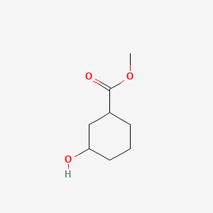 Methyl 3-Hydroxycyclohexanecarboxylate chemical structure (CAS 37722-82-0)