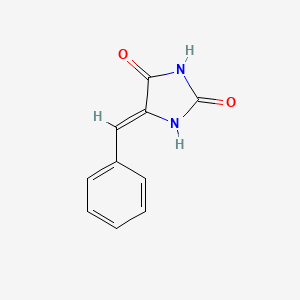 5-Benzylideneimidazolidine-2,4-dione chemical structure (CAS 3775-01-7)