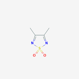 3,4-Dimethyl-1,2,5-thiadiazole 1,1-dioxide chemical structure (CAS 3775-12-0)