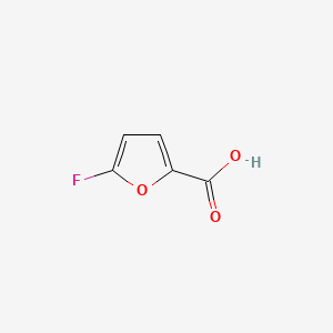 5-Fluorofuran-2-carboxylic acid chemical structure (CAS 377729-87-8)