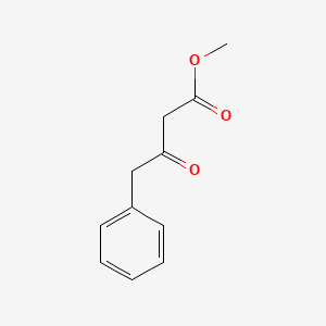 Methyl 3-oxo-4-phenylbutanoate chemical structure (CAS 37779-49-0)