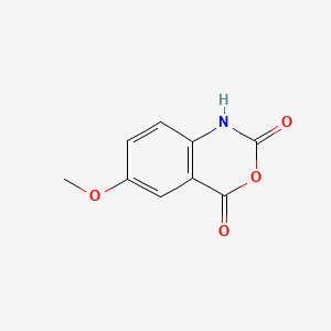 6-Methoxy-1H-benzo[d][1,3]oxazine-2,4-dione chemical structure (CAS 37795-77-0)