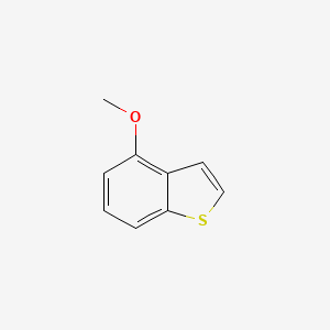 4-Methoxybenzo[b]thiophene chemical structure (CAS 3781-90-6)