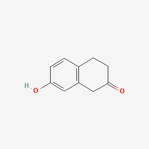 7-Hydroxy-3,4-dihydro-1H-naphthalen-2-one chemical structure (CAS 37827-68-2)