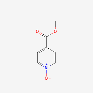 4-(Methoxycarbonyl)pyridine 1-oxide chemical structure (CAS 3783-38-8)