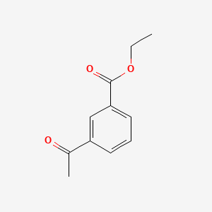 Ethyl 3-acetylbenzoate chemical structure (CAS 37847-24-8)