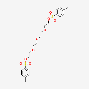 ((Oxybis(ethane-2,1-diyl))bis(oxy))bis(ethane-2,1-diyl) bis(4-methylbenzenesulfonate) chemical structure (CAS 37860-51-8)