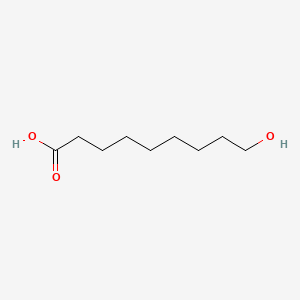 9-Hydroxynonanoic acid chemical structure (CAS 3788-56-5)
