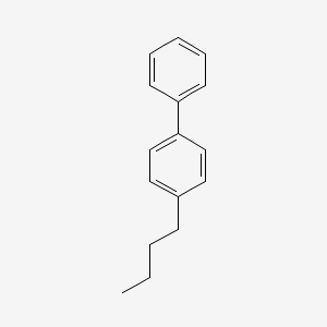 4-Butyl-1,1'-Biphenyl chemical structure (CAS 37909-95-8)