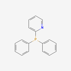 Diphenyl-2-pyridylphosphine chemical structure (CAS 37943-90-1)