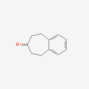 8,9-Dihydro-5H-benzo[7]annulen-7(6H)-one chemical structure (CAS 37949-03-4)
