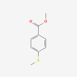 Methyl 4-(methylthio)benzoate chemical structure (CAS 3795-79-7)