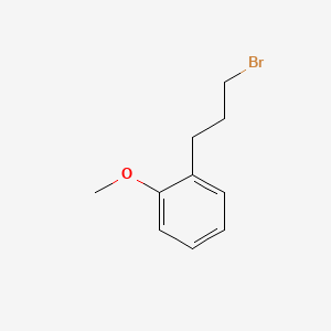 1-(3-Bromo-propyl)-2-methoxy-benzene chemical structure (CAS 38011-77-7)