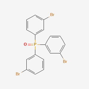 Tris(3-bromophenyl)phosphine Oxide chemical structure (CAS 38019-09-9)