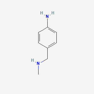 4-((Methylamino)methyl)aniline chemical structure (CAS 38020-69-8)