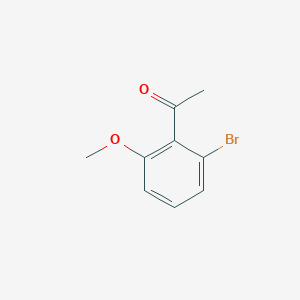 1-(2-Bromo-6-methoxyphenyl)ethanone chemical structure (CAS 380225-68-3)