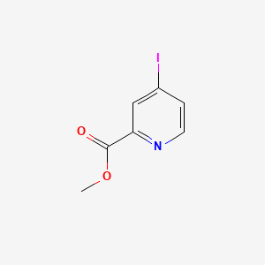 Methyl 4-iodopicolinate chemical structure (CAS 380381-28-2)