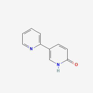 [2,3'-Bipyridin]-6'(1'H)-one chemical structure (CAS 381233-78-9)
