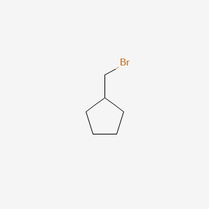 (Bromomethyl)cyclopentane chemical structure (CAS 3814-30-0)