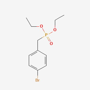 Diethyl 4-bromobenzylphosphonate chemical structure (CAS 38186-51-5)