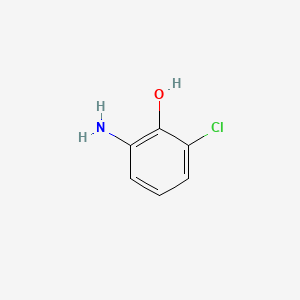 2-Amino-6-chlorophenol chemical structure (CAS 38191-33-2)