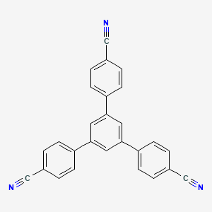 5'-(4-Cyanophenyl)-[1,1':3',1''-terphenyl]-4,4''-dicarbonitrile chemical structure (CAS 382137-78-2)