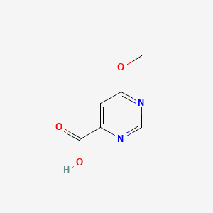6-Methoxypyrimidine-4-carboxylic acid chemical structure (CAS 38214-45-8)