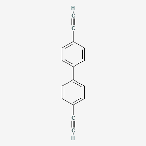 4,4'-Diethynyl-1,1'-biphenyl chemical structure (CAS 38215-38-2)