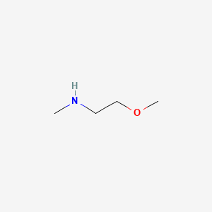 2-Methoxy-N-methylethanamine chemical structure (CAS 38256-93-8)