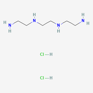 N1,N1'-(Ethane-1,2-diyl)bis(ethane-1,2-diamine) dihydrochloride chemical structure (CAS 38260-01-4)