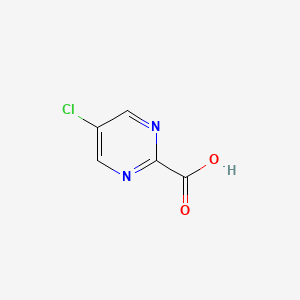 5-Chloropyrimidine-2-carboxylic acid chemical structure (CAS 38275-61-5)