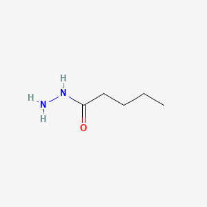 Pentanehydrazide chemical structure (CAS 38291-82-6)