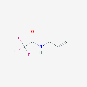 N-Allyl-2,2,2-trifluoroacetamide chemical structure (CAS 383-65-3)