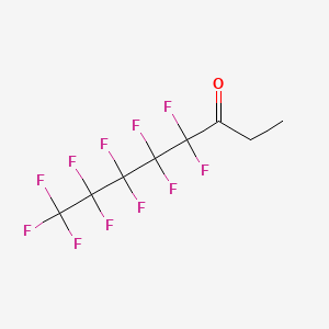 4,4,5,5,6,6,7,7,8,8,8-Undecafluorooctan-3-one chemical structure (CAS 383177-55-7)