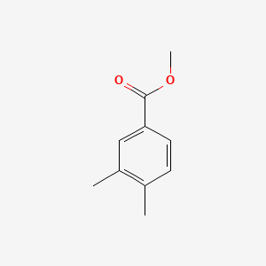 Methyl 3,4-dimethylbenzoate chemical structure (CAS 38404-42-1)