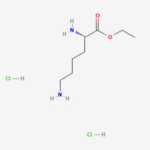 H-Lys-OEt.2HCl chemical structure (CAS 3844-53-9)