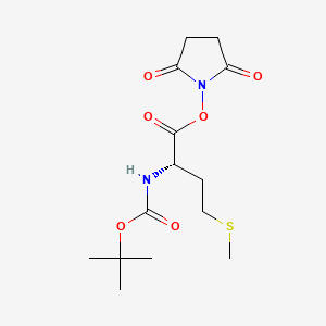 Boc-Met-OSu chemical structure (CAS 3845-64-5)